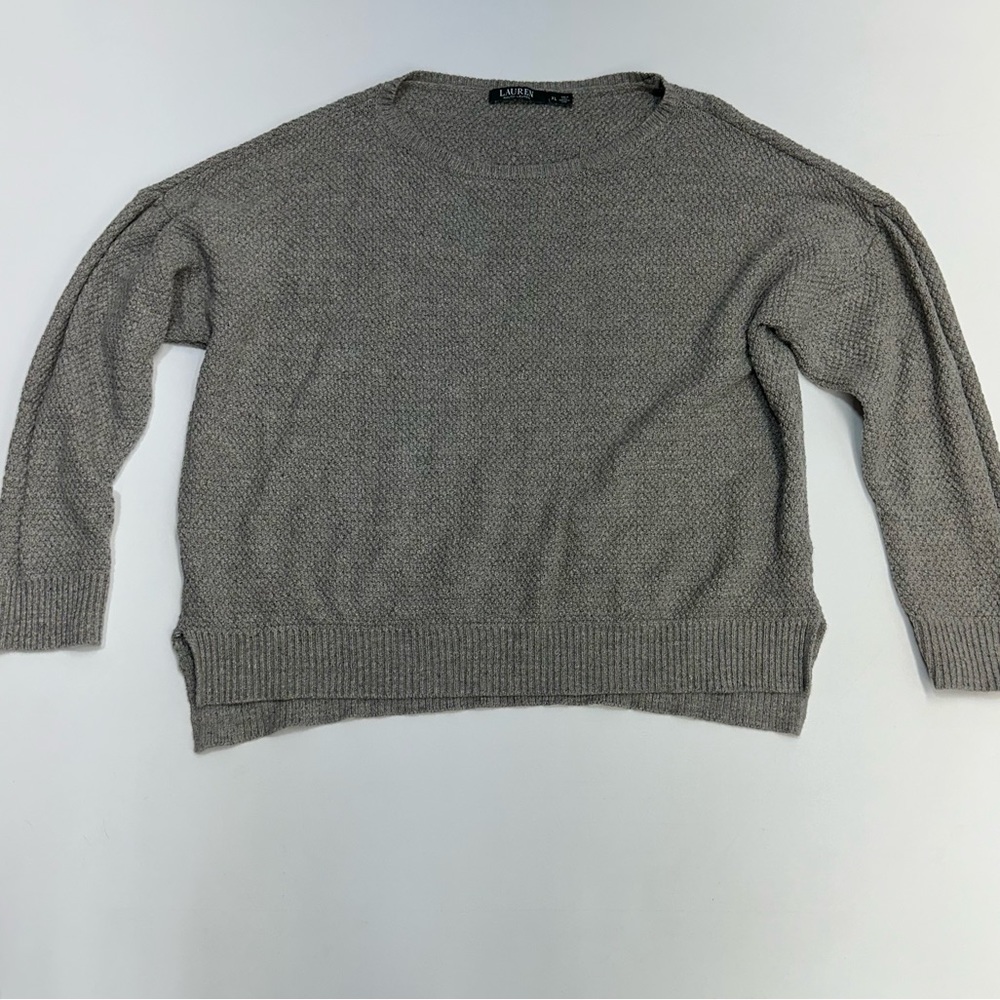 Lauren Ralph Lauren Chunky Knit Pullover Sweater Womens Size XL